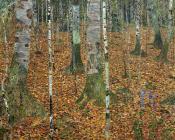 古斯塔夫克林姆特 - Birch Forest (Buchenwald)